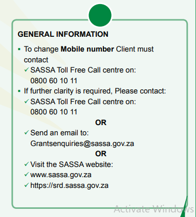 Sassa Status Check